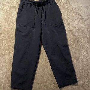 MONDETTA Pants Womens Sz Medium Black  Pull On Stretch Scrubs